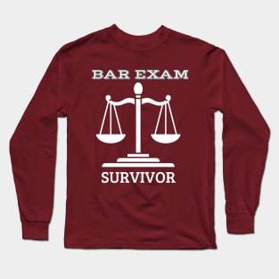 BAR EXAM SUVIVOR Long Sleeve T-Shirt